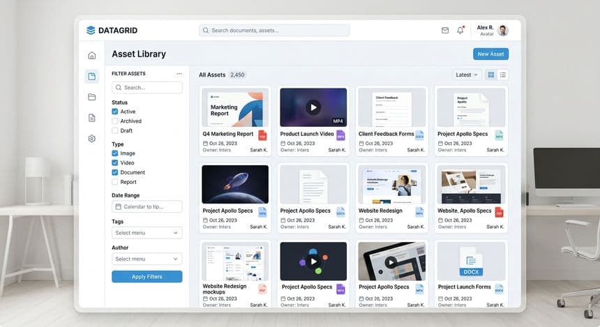 AVIA asset library